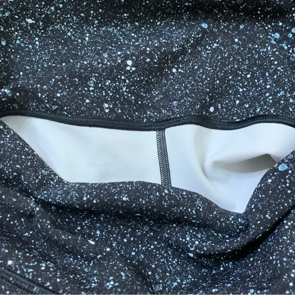 Lululemon womens Wunder Under HR 7/8 Tight luminesce splatter 8